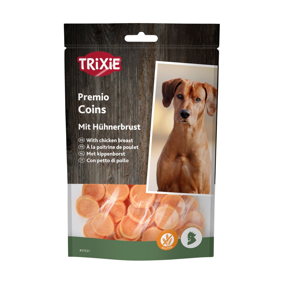 Ласощі для собак Trixie Premio Coins з куркою, 100 г
