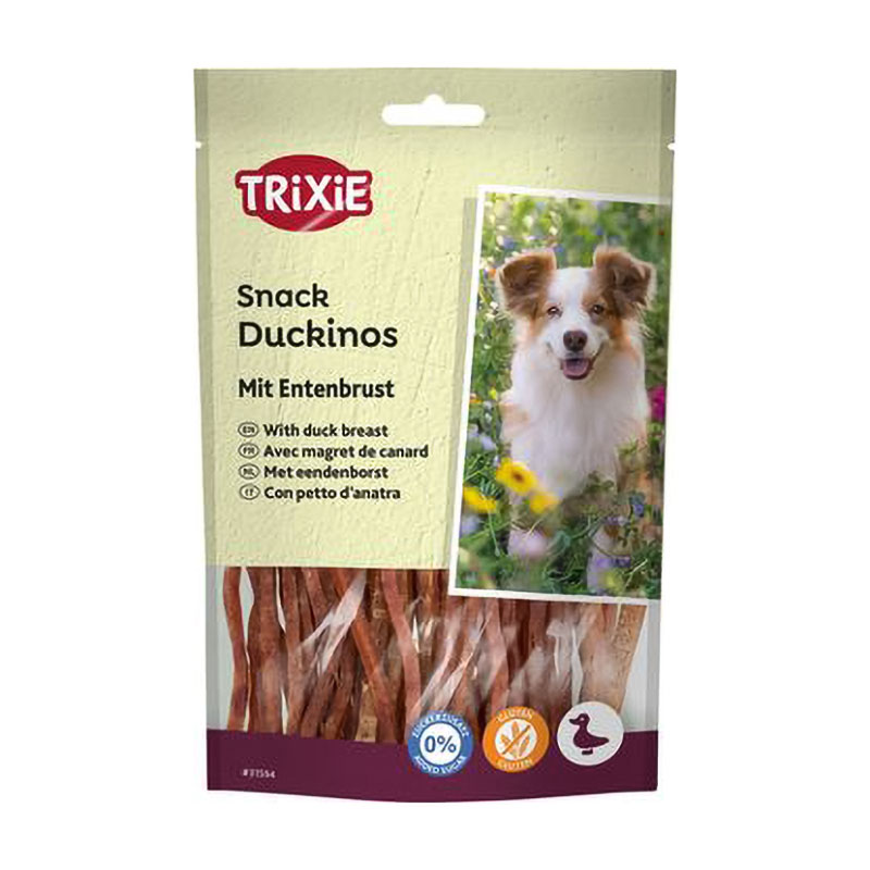 Ласощі для собак Trixie Premio Duckinos з качиною грудкою, 80 г
